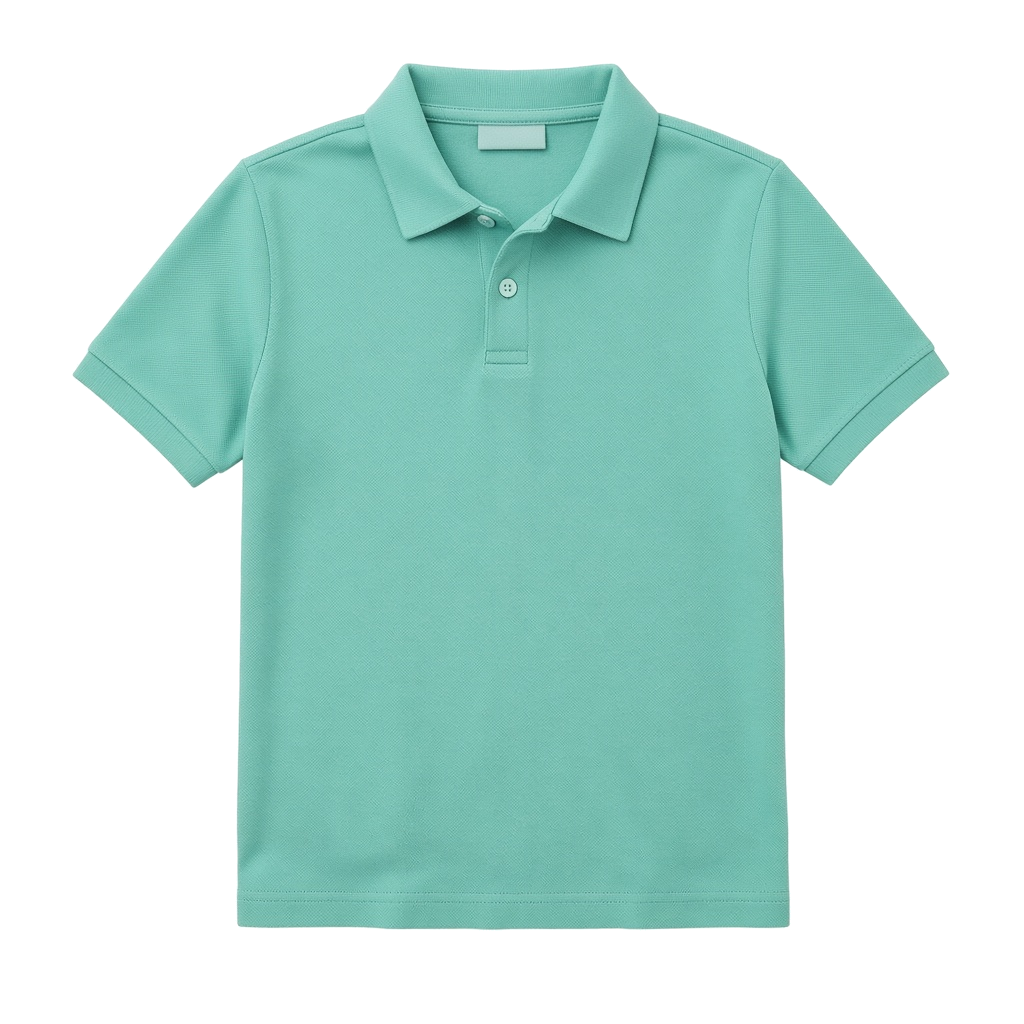 Camiseta SM Recta Cuello Polo Niño NCH-2710