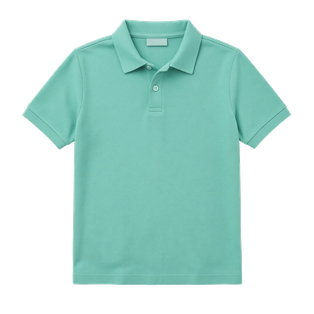 Camiseta SM Recta Cuello Polo Niño NCH-2710